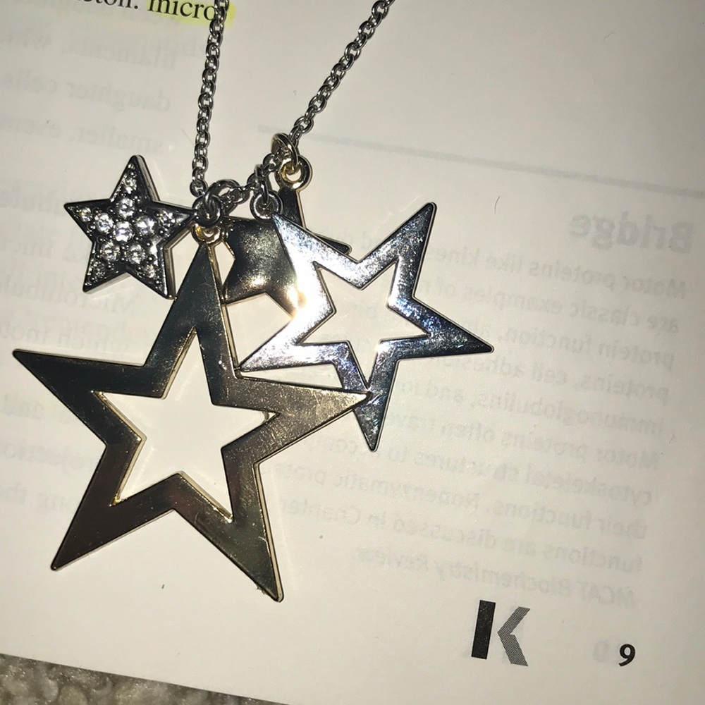 Star long necklace